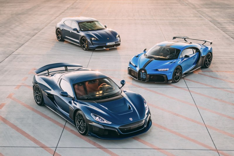 Bugatti merged with Rimac.  Volkswagen no longer owned