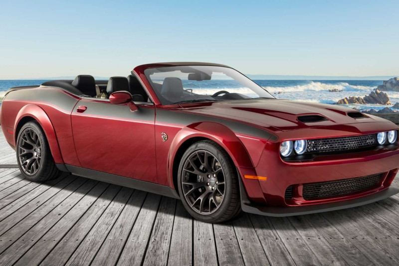 Na 14 jaar (!) is de Dodge Challenger eindelijk als cabrio te bestellen