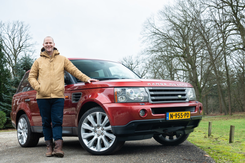 Sjoerd over zijn Range Rover Sport V8: "Verstandig? Nee, maar ik word er wel heel blij van