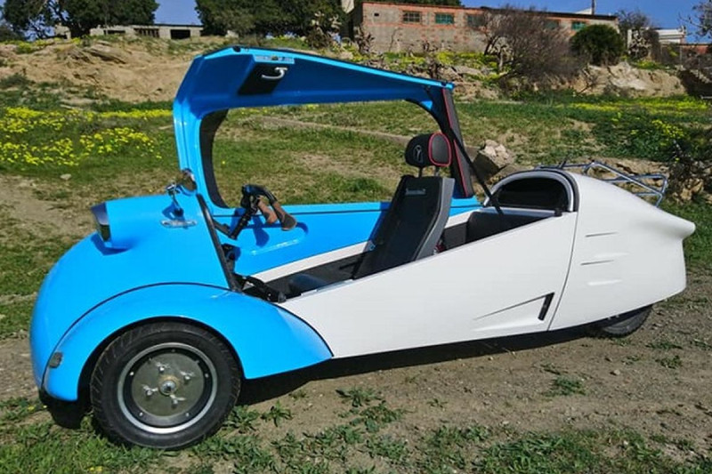 Voor 13.000 euro is deze nieuwe, elektrische Messerschmitt KR van jou