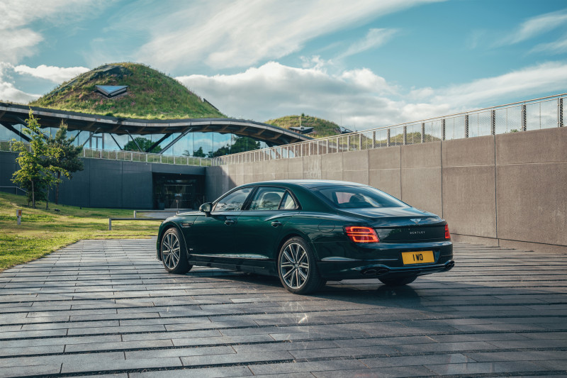 Is the Bentley Flying Spur Hybrid cheaper than a Bentley Bentayga?  If only we knew!