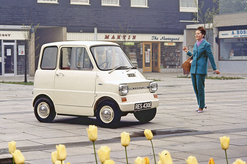 Deze elektrische Ford leende zijn techniek niet van Volkswagen, maar van de melkboer