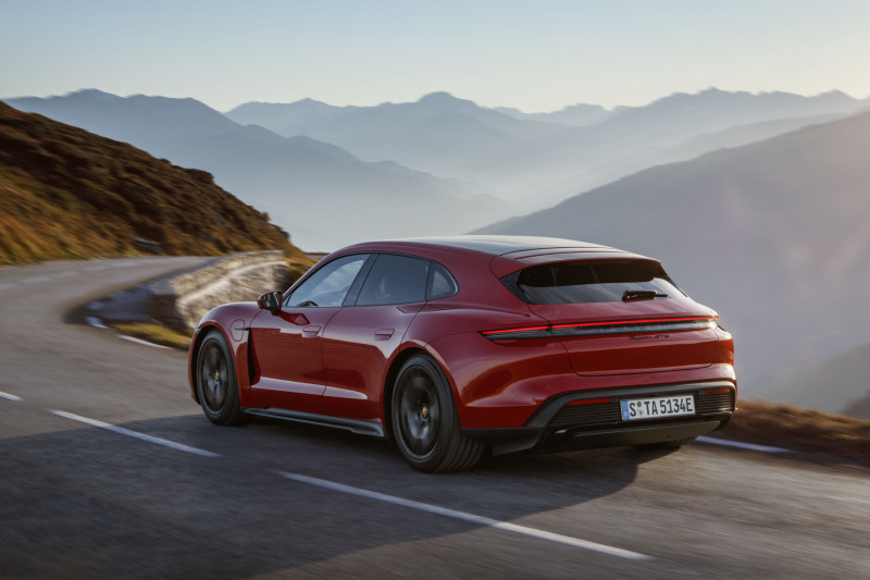 The new Porsche Taycan GTS has the longest ... range