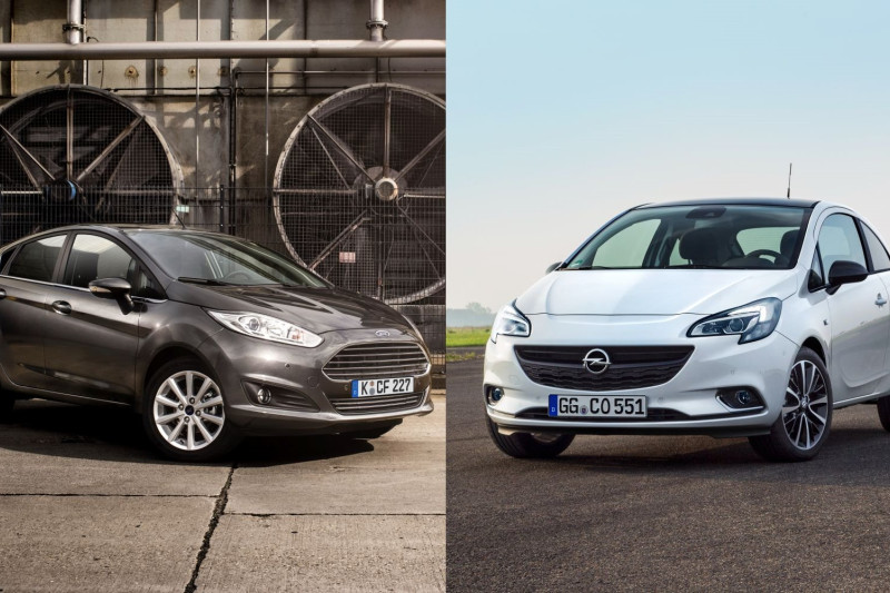 Occasion vergelijking: Ford Fiesta en Opel Corsa zijn kilometervreters