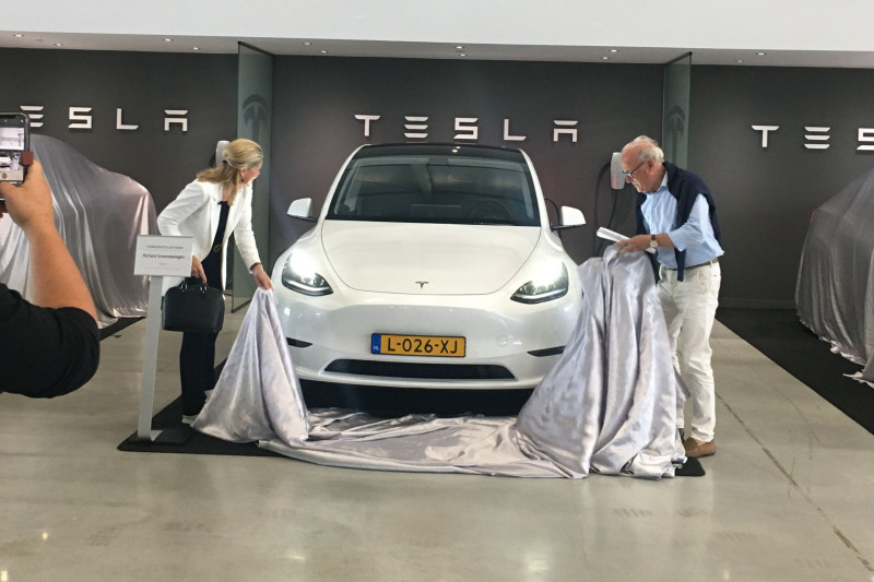 De Tesla Model Y deed er 2,5 jaar over om Nederland te bereiken