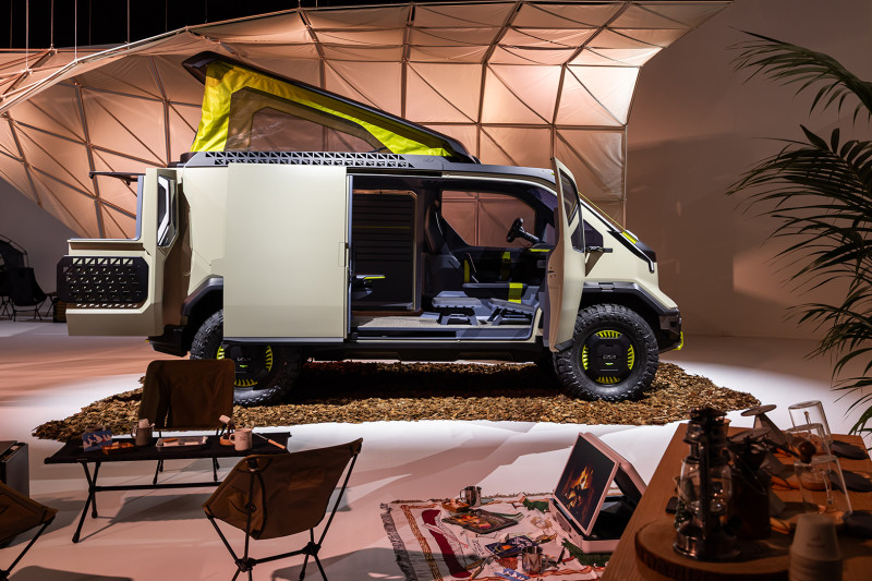 Kia-ontwerpers blijven doordenderen: PV5 als eigenzinnige camper