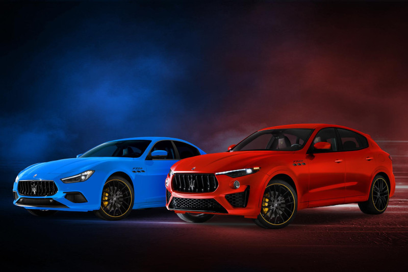 Maserati Ghibli en Levante F Tributo geven het raceverleden kleur