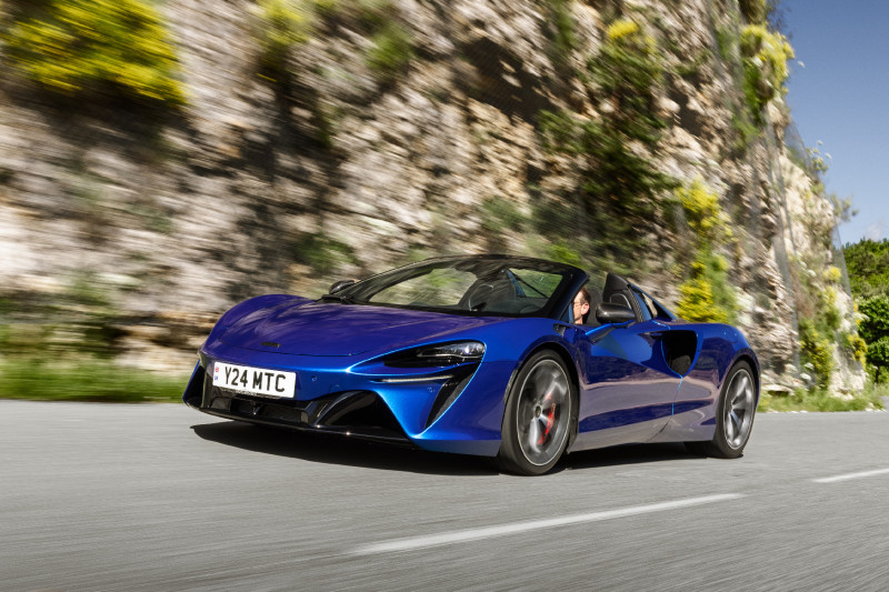 McLaren Artura Spider (2024) review: grandioos en betoverend, maar niet giftig