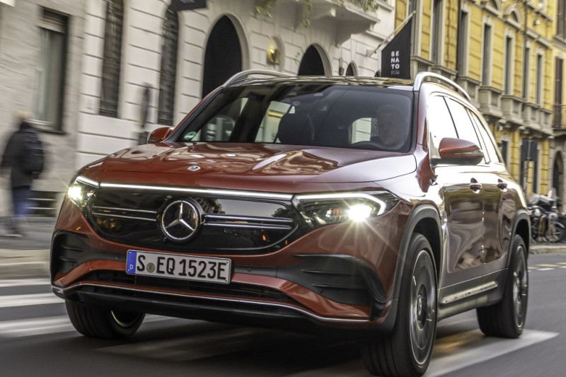 Test - Kia en Tesla hoeven niet nerveus te worden van de elektrische Mercedes EQB