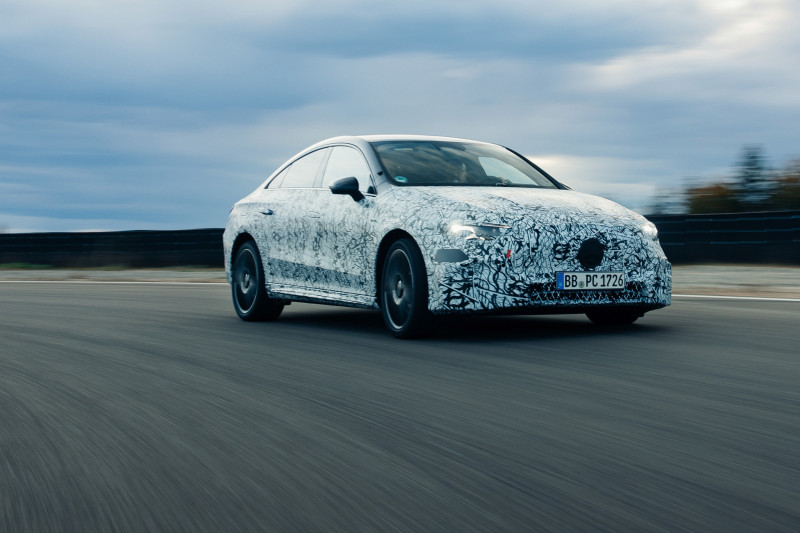 Elektrische Mercedes CLA (2025) komt het verst als je 209 km/h rijdt