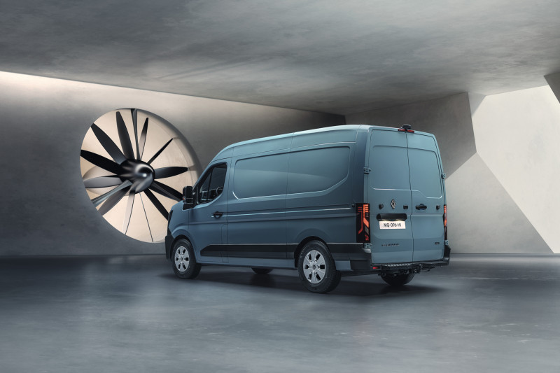 Lage luchtweerstand topprioriteit bij design Renault Master