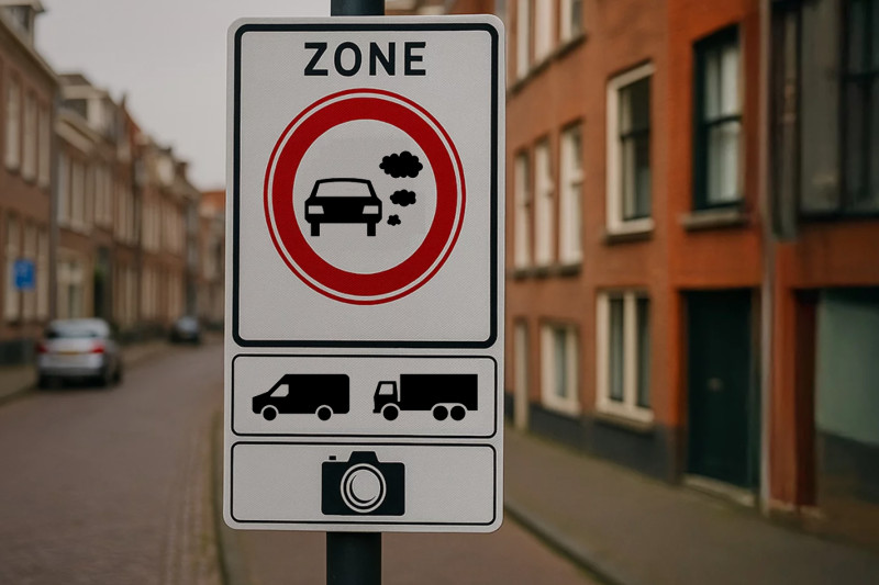 Zoveel boetes deelt de overheid uit voor het inrijden van zero-emissiezones