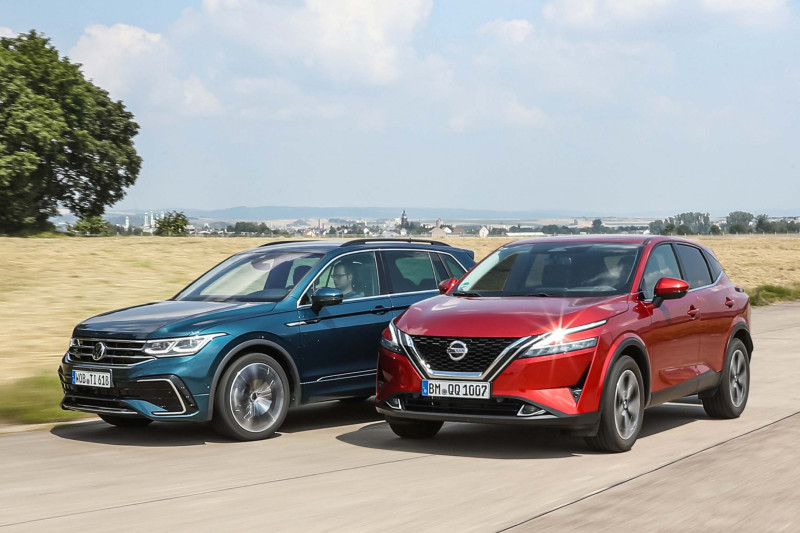 Test: zo is de Nissan Qashqai de Volkswagen Tiguan de baas