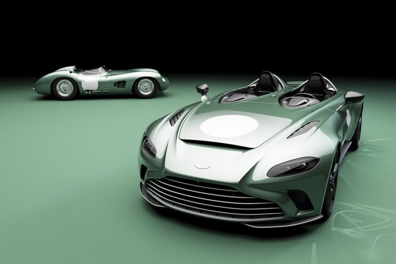 Aston Martin V12 Speedster brengt de jaren 50 naar het nu
