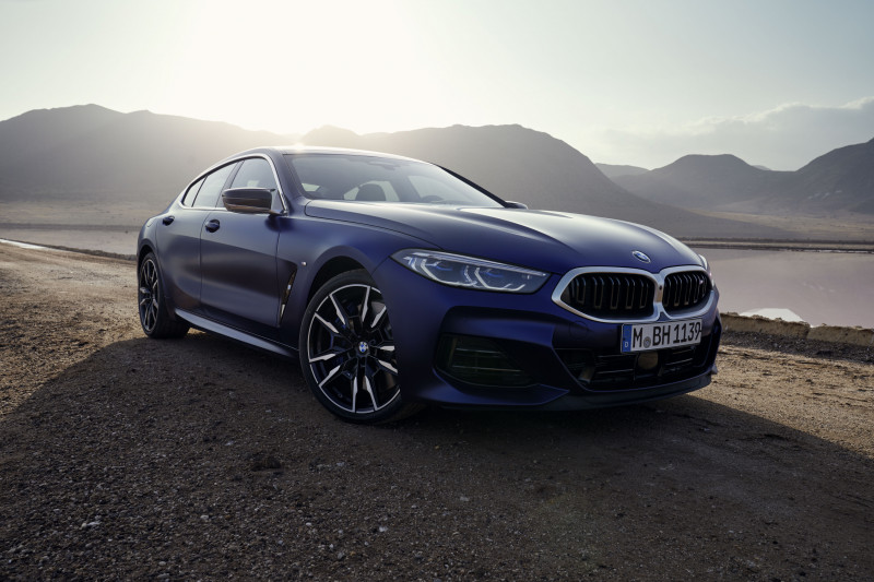 The facelifted BMW 8-series has bleached its teeth a little too bright