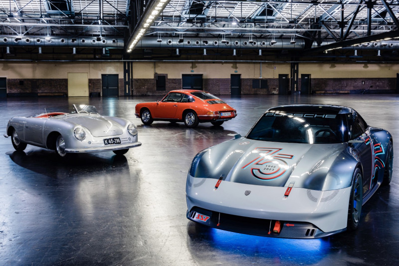 Hoe zou de Porsche 356 er in 2023 hebben uitgezien? Nou, zoals de Porsche Vision 357