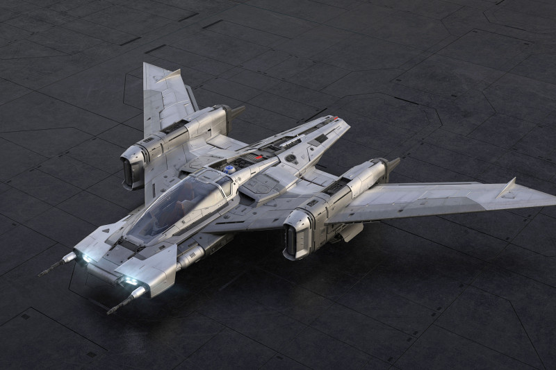 Porsche reikt naar de sterren met Tri-Wing S-91x Pegasus Starfighter