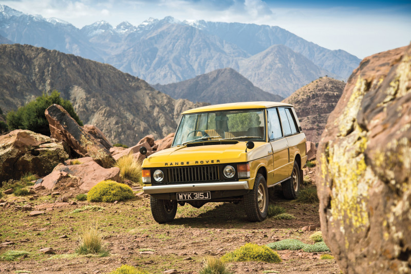Waarom de Range Rover zijn 50ste verjaardag in Marokko viert