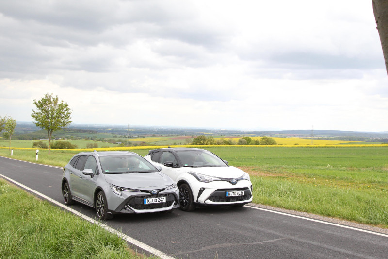 Toyota Corolla Sports Tourer en C-HR Hybrid test: kooptips