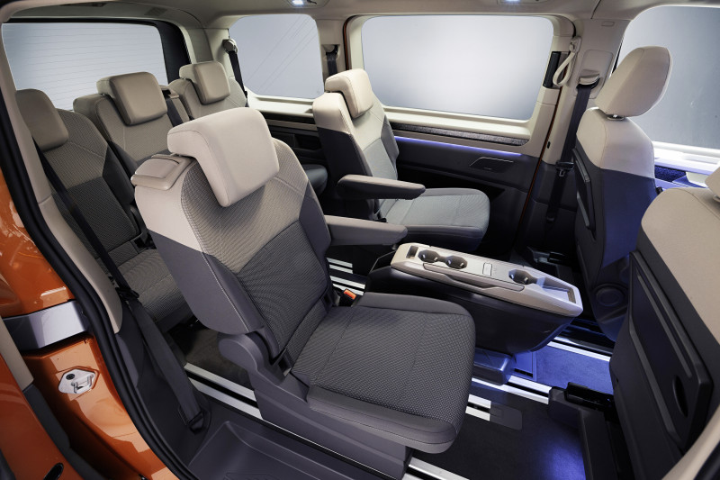 Blended family with many children?  Then the Volkswagen Multivan is for you