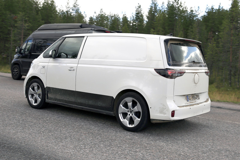 Electric camping?  That will soon be possible with the camper version of the Volkswagen ID.  buzz