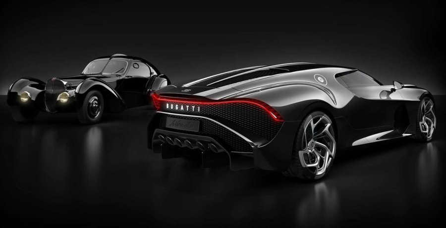 Bugatti La Voiture Noire: 16 cilinders, 8 liter, 1500 pk en 11 miljoen