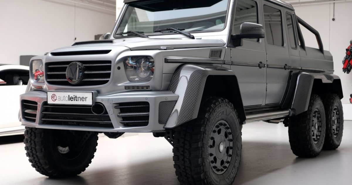 For Sale In The Netherlands The Only Mercedes G Class 6x6 In The World With A V12 Engine Ruetir Ruetir