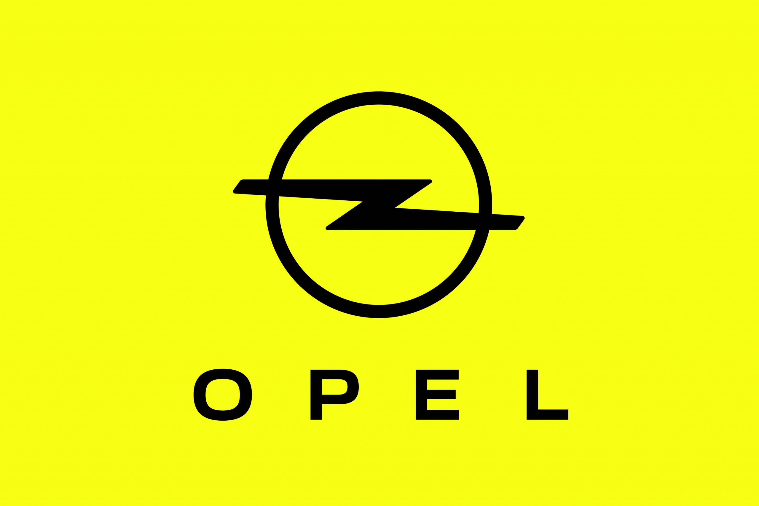 Zien jullie wat er nieuw is aan het logo van Opel?