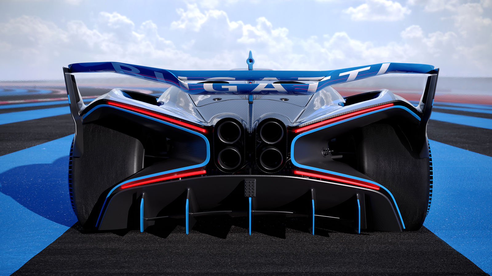Whoah! Bugatti Bolide heeft 1850 pk en weegt 1240 kg