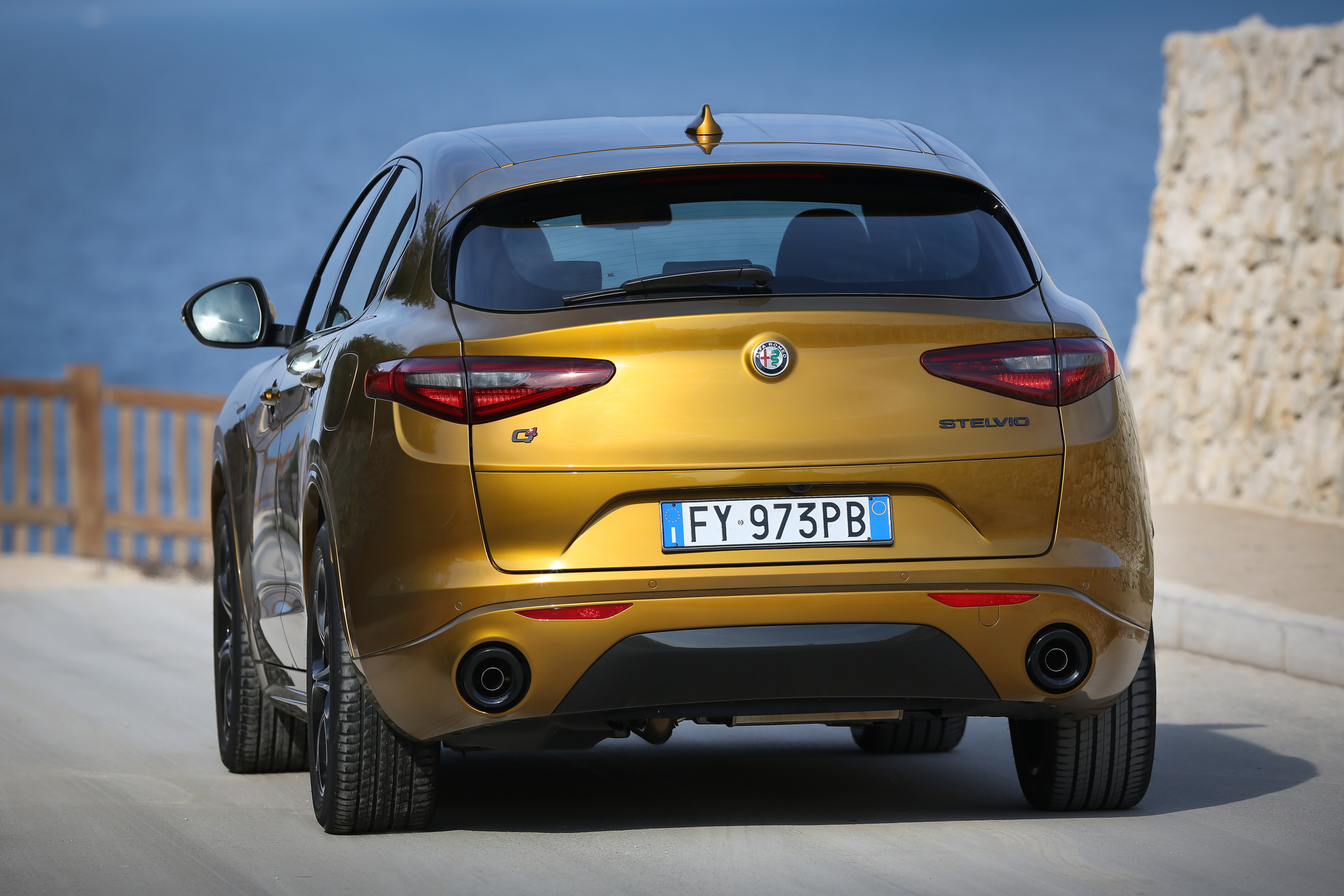 Wat is er opvallend aan de Alfa Romeo Stelvio?