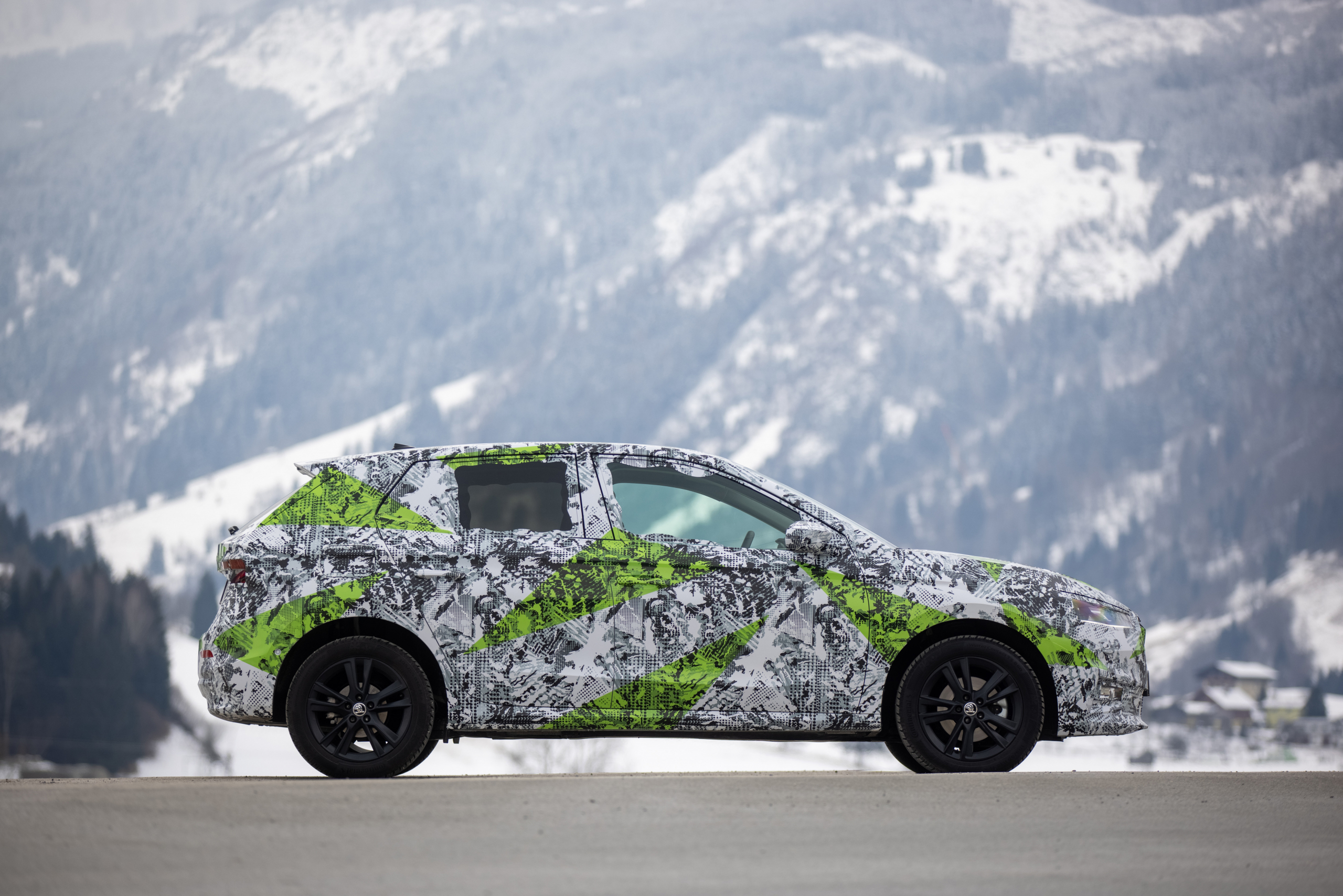 Nieuwe Skoda Fabia is langer dan een Volkswagen Golf