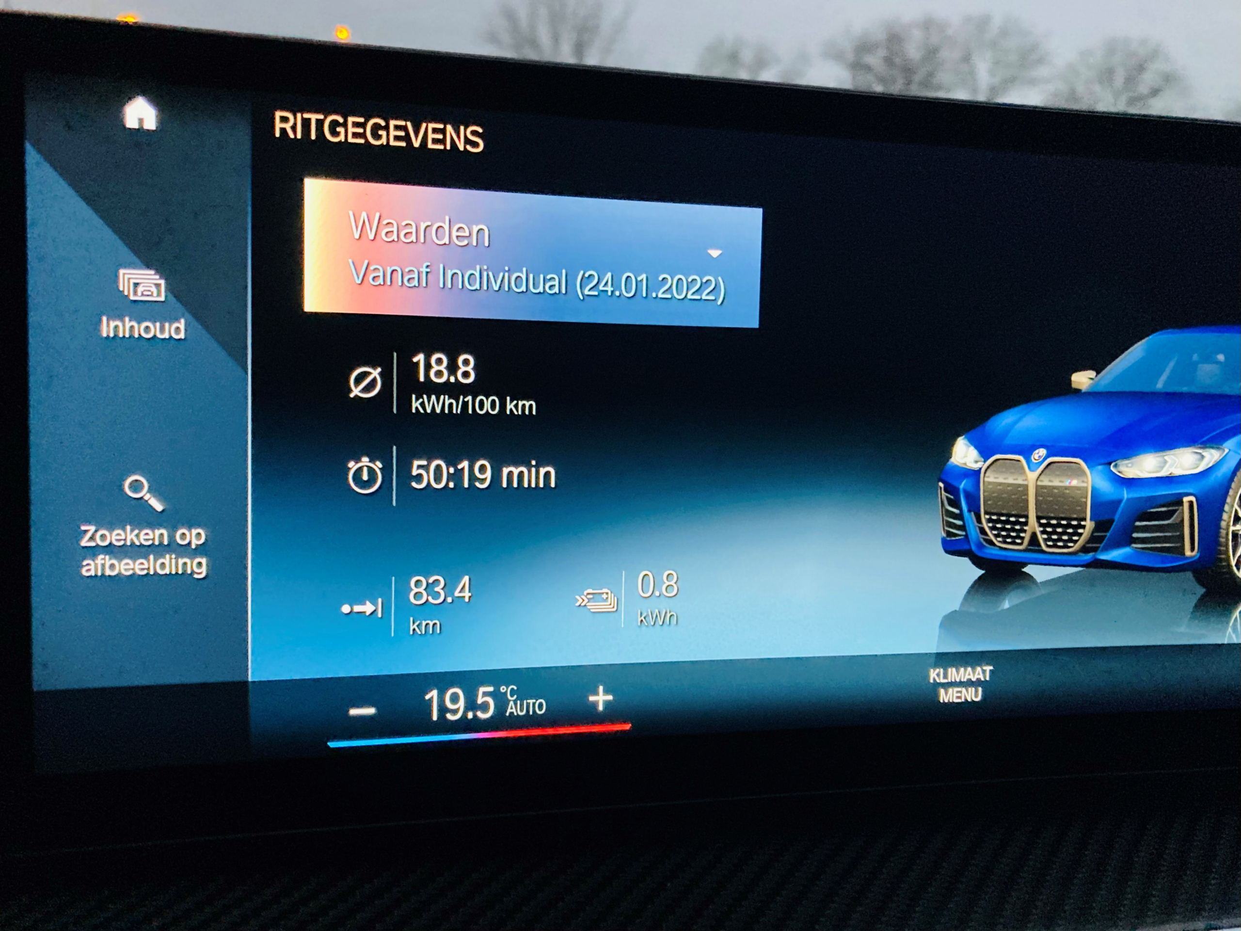 BMW i4: actieradius gemeten bij 100 km/h en 130 km/h