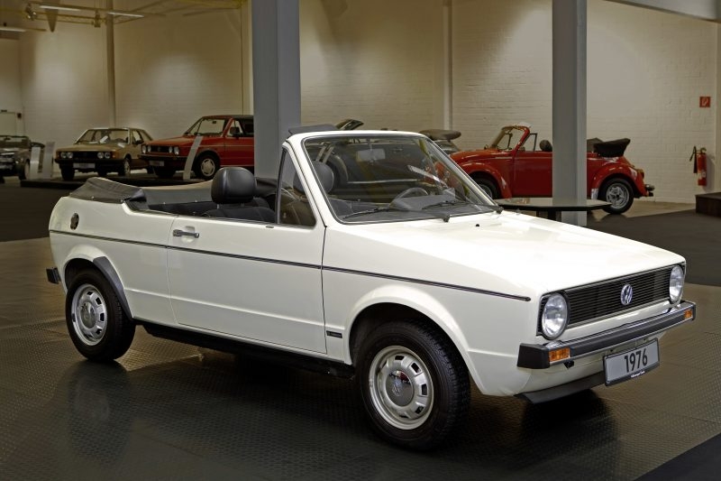 Een terugblik op 40 jaar Volkswagen Golf Cabriolet