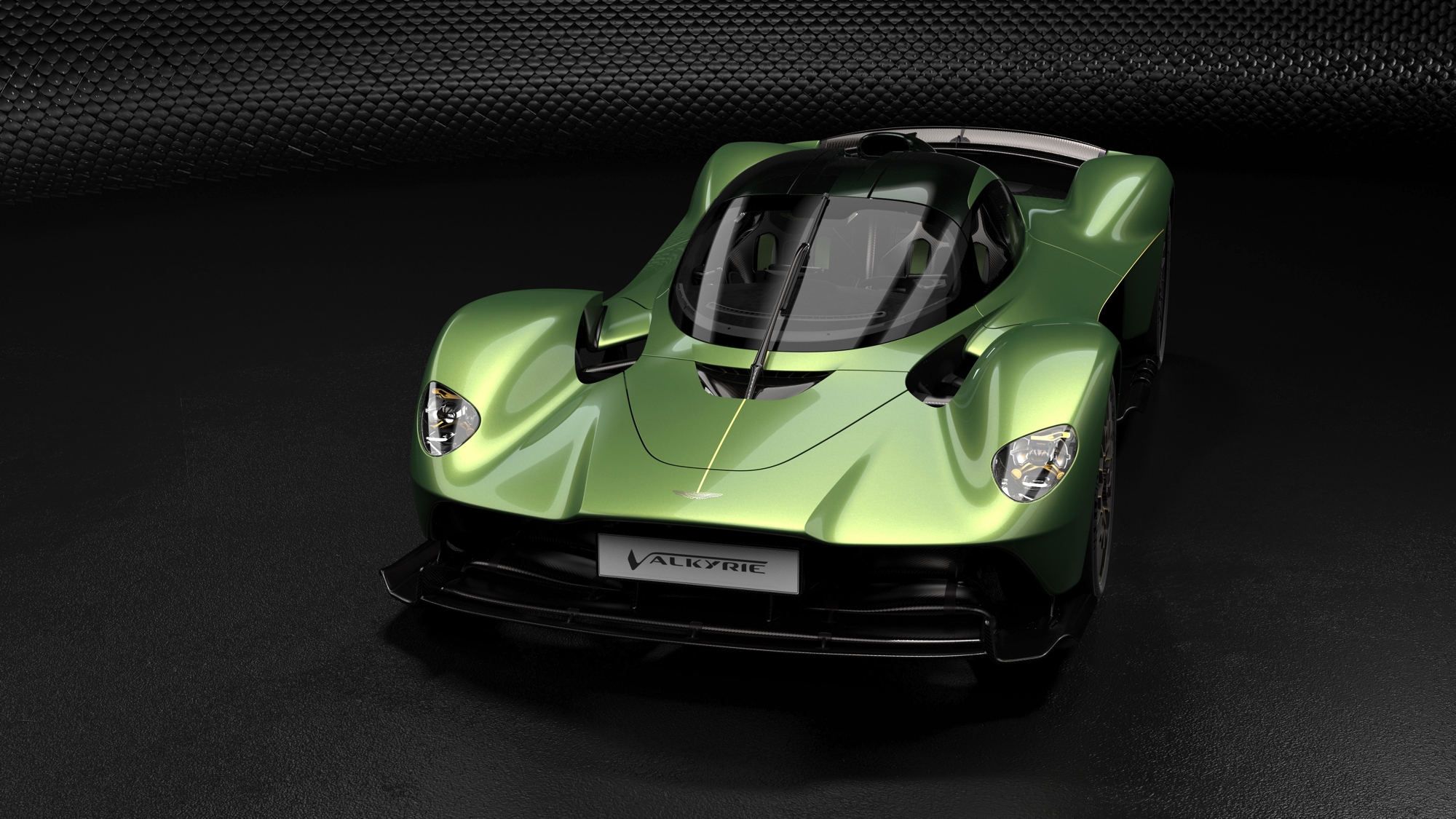 Buitenaardse Aston Martin Valkyrie heeft bijna 1200 pk