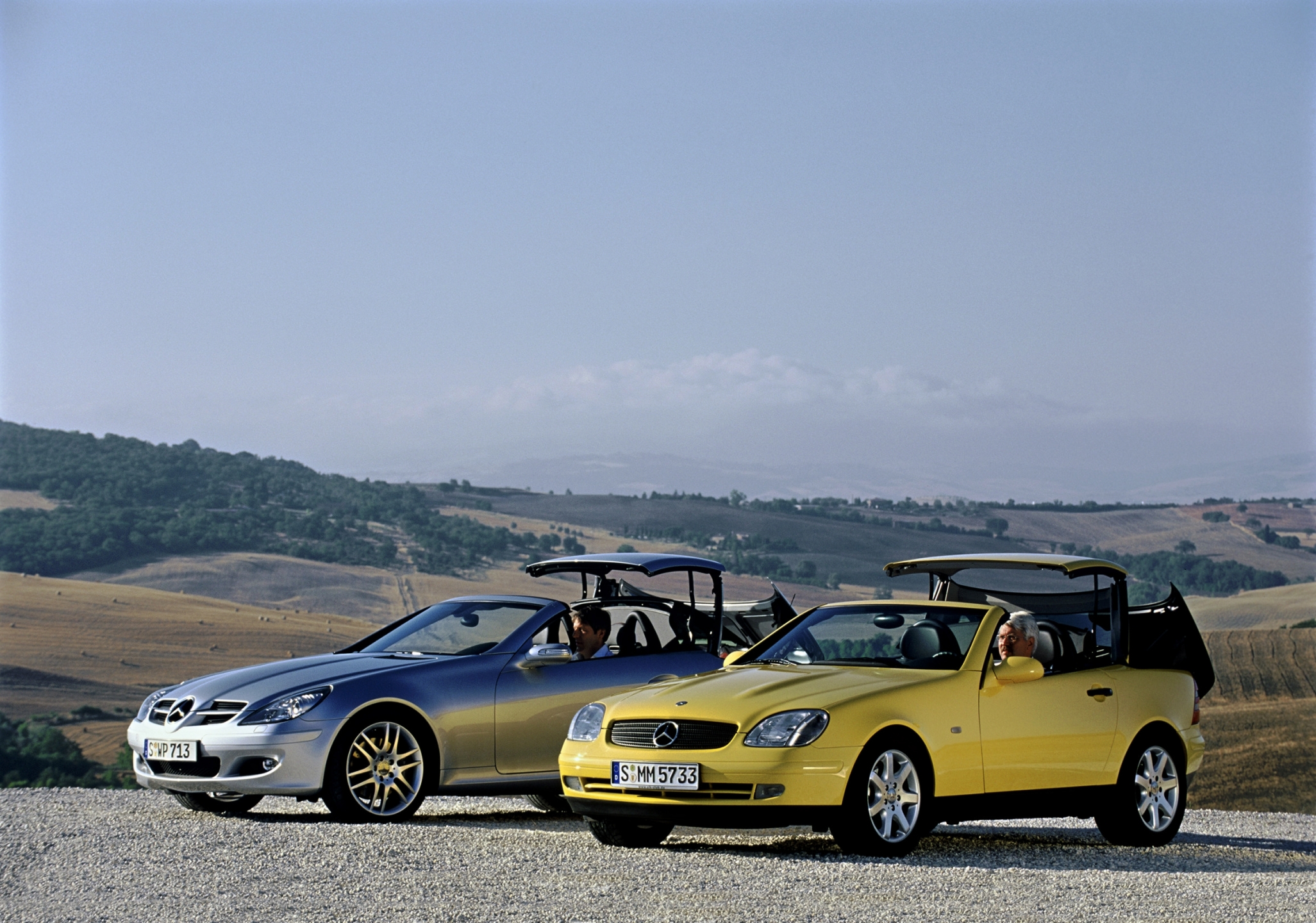 Mercedes SLC: einde van de kappersauto