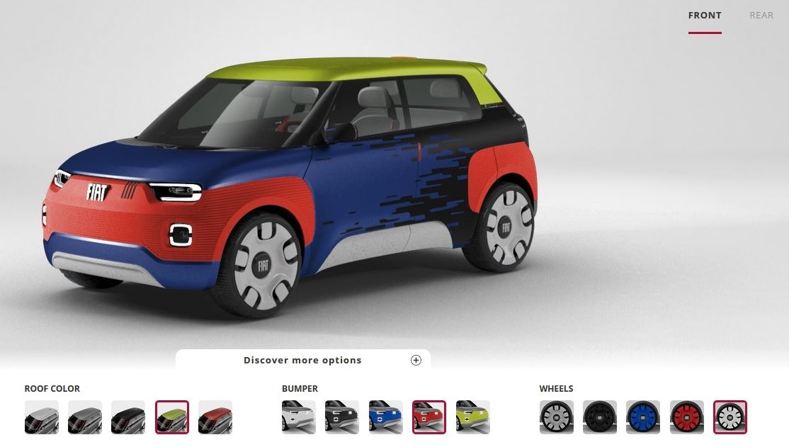 Geen zin om te werken? Hier is de Fiat Centoventi-configurator!