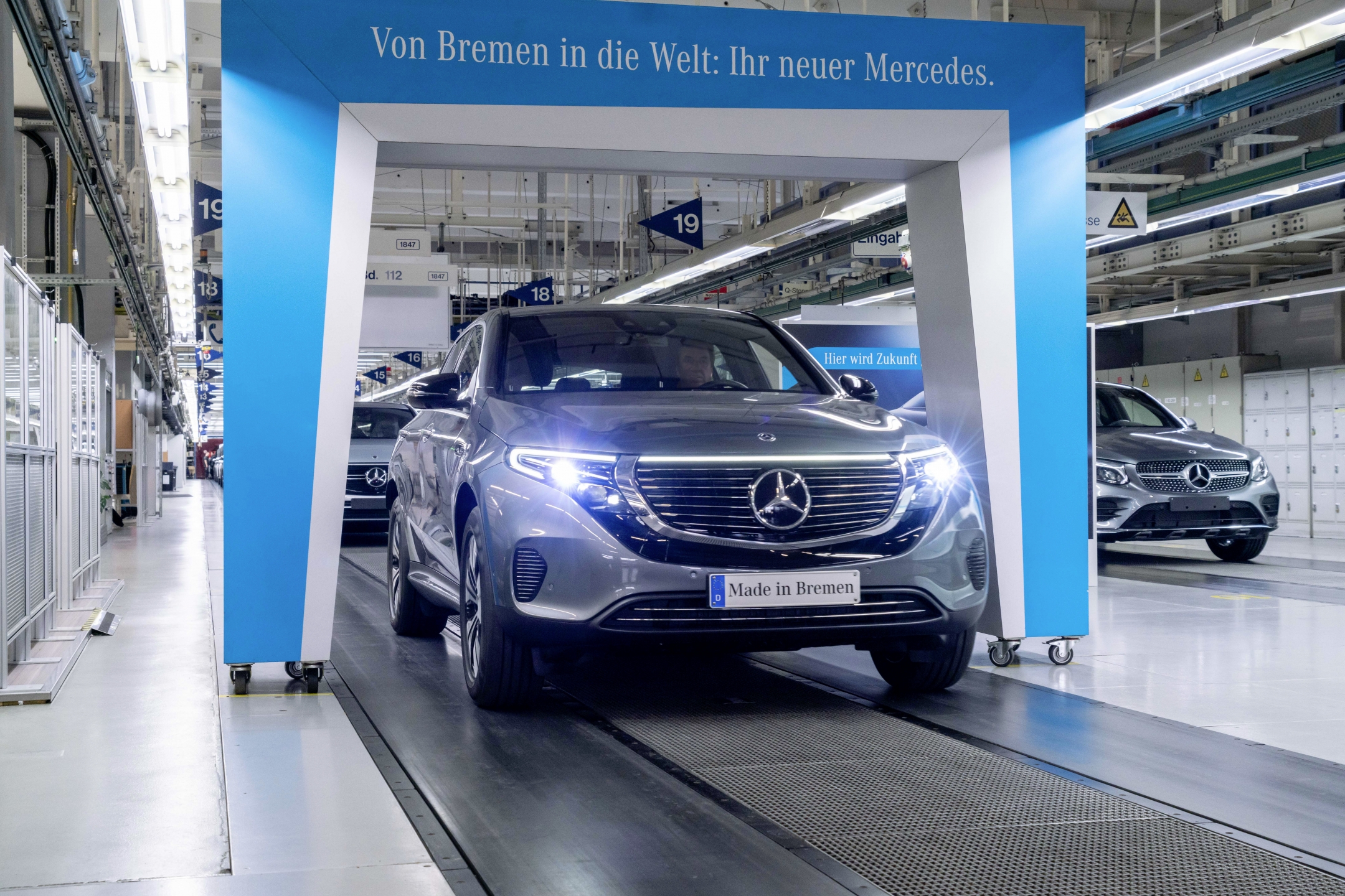 De Mercedes EQC is 3105 euro goedkoper dan de Audi E-Tron