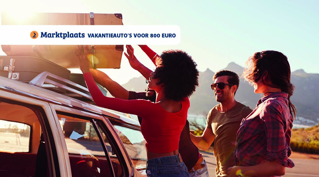 Marktplaats: Vakantieauto's voor weinig