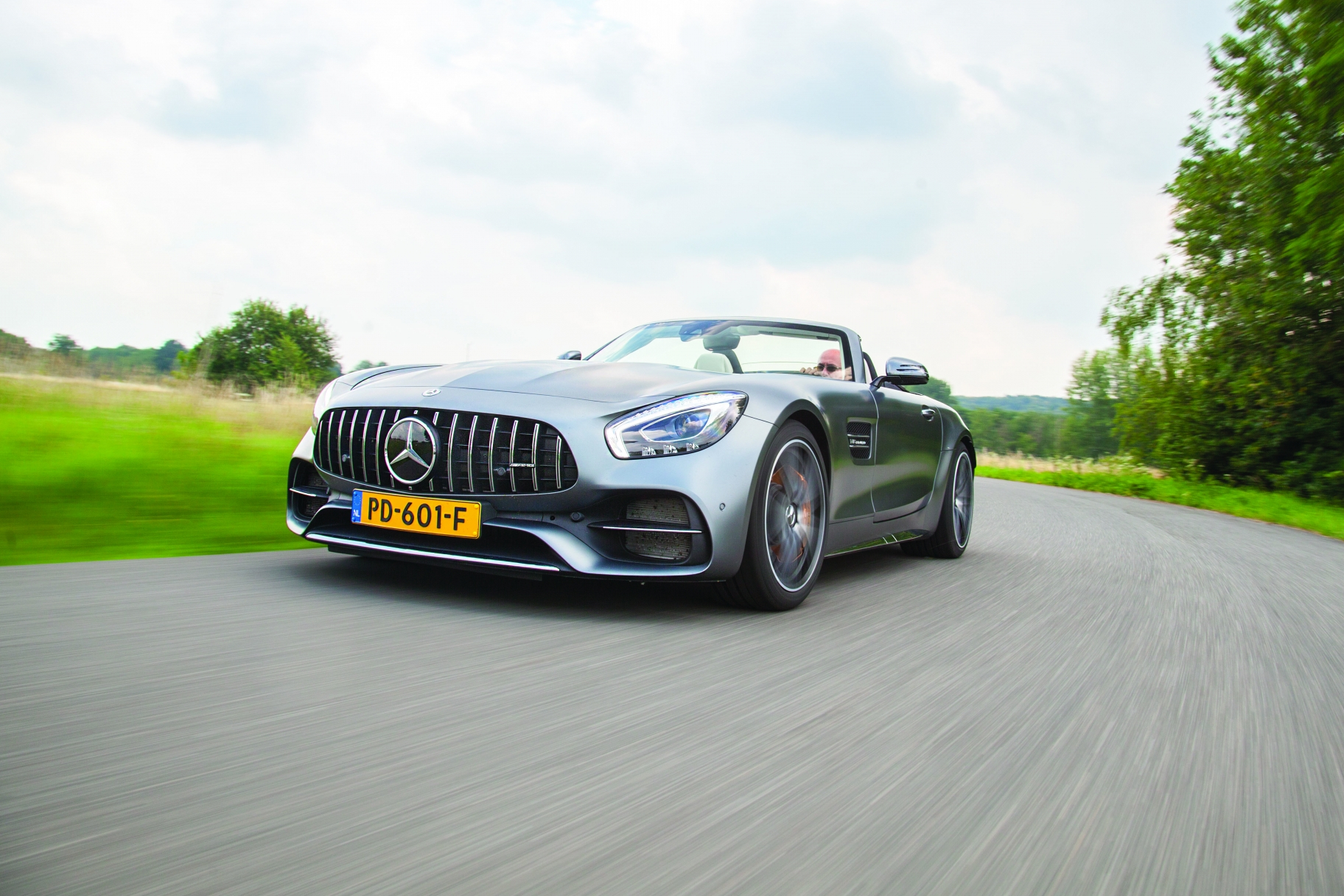 Mercedes- AMG GT C Roadster: verlangen naar de Bulderbaan