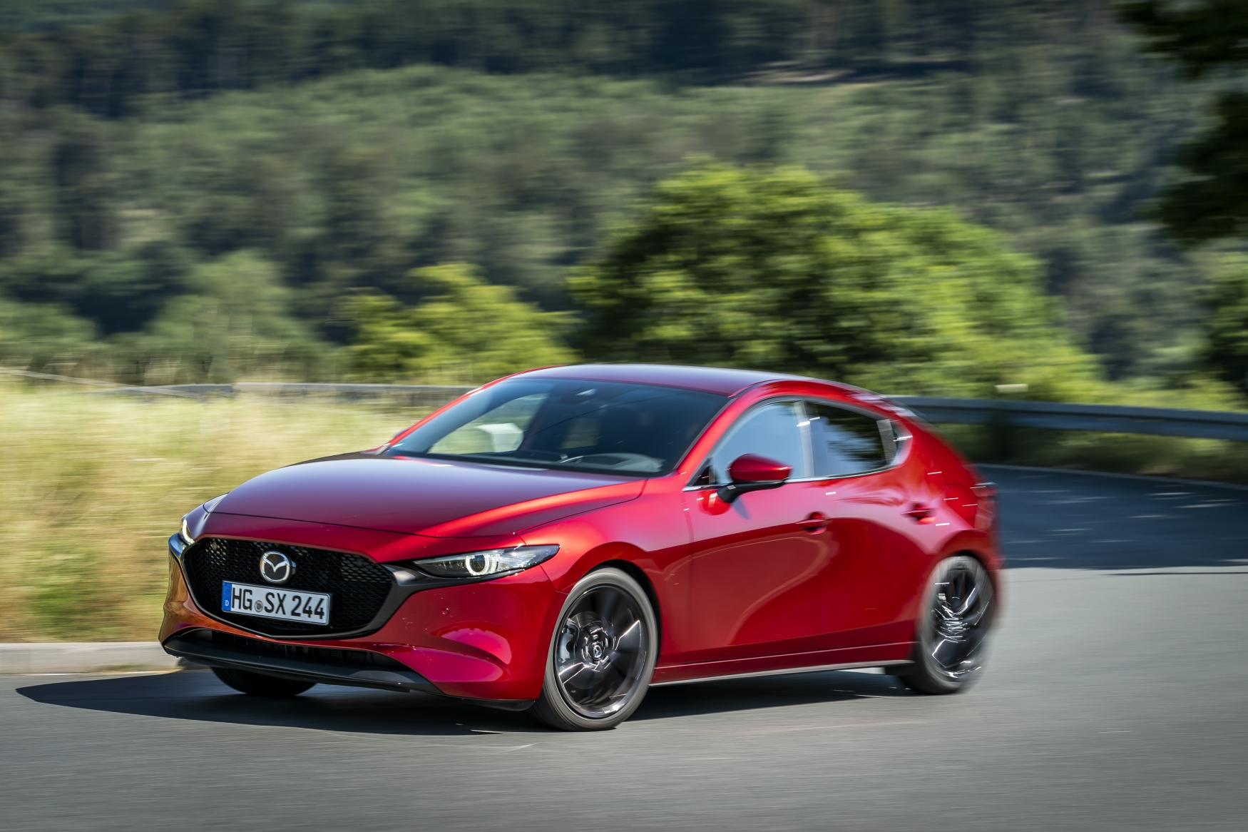 Wat is opvallend aan de Mazda3 Skyactiv-X?