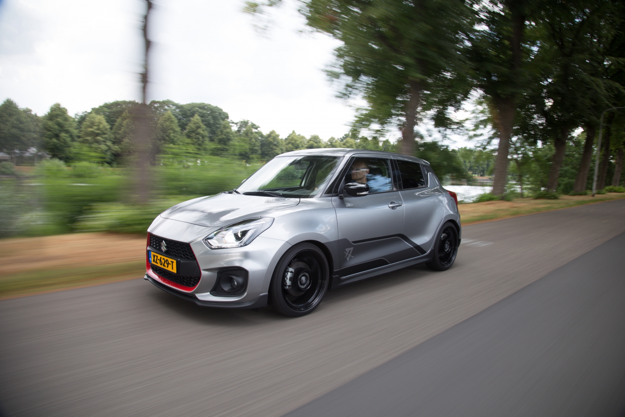 Wat is er opvallend aan de Suzuki Swift Katana?