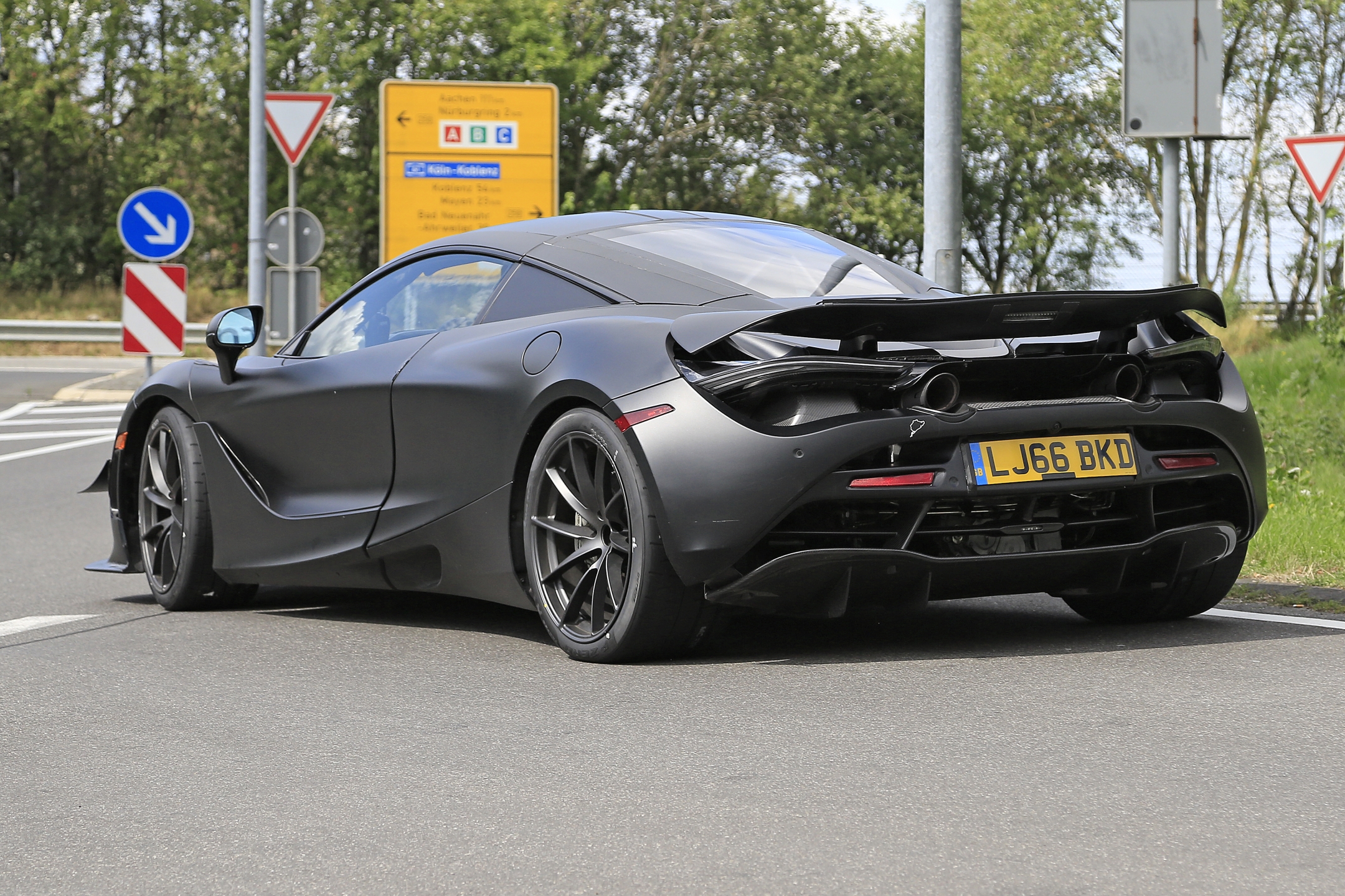 Bij de aankomende Mclaren 750LT zit het venijn in de staart