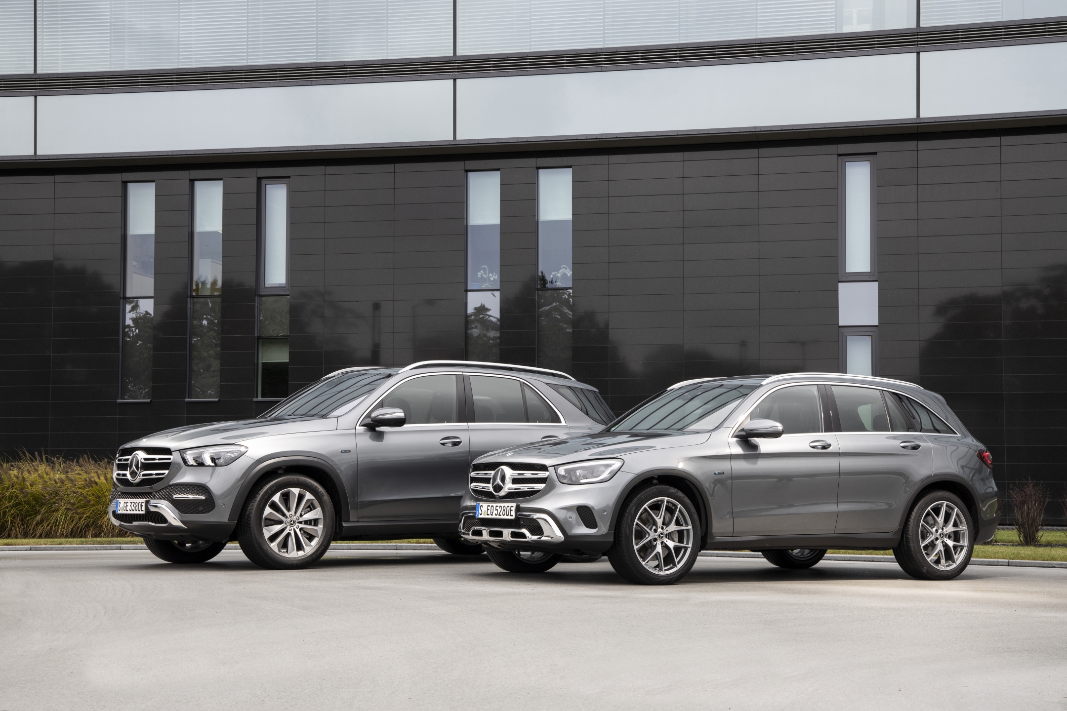 Plug-in hybrides Mercedes GLC en GLE: grote SUV's, kleine slokjes