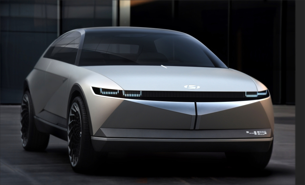 Oh, wat ziet die elektrische Hyundai Ioniq 5 er gaaf uit!