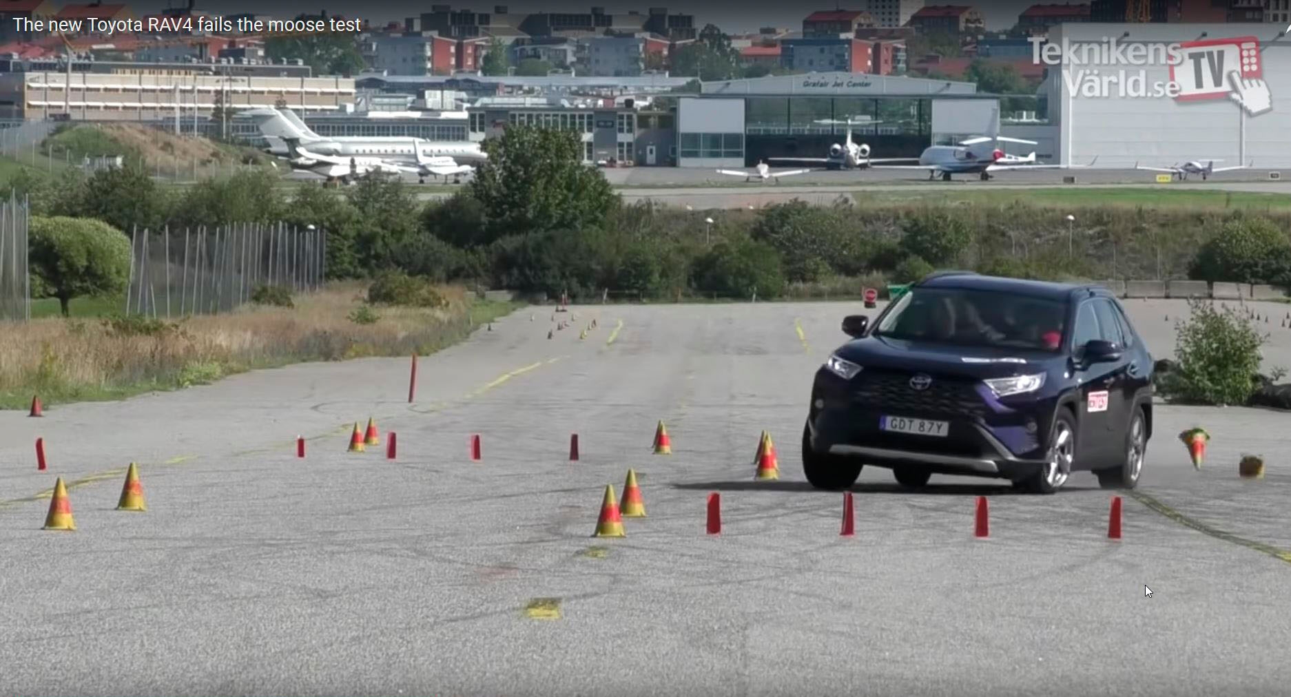 Oeps: Toyota RAV4 scoort matig op elandtest