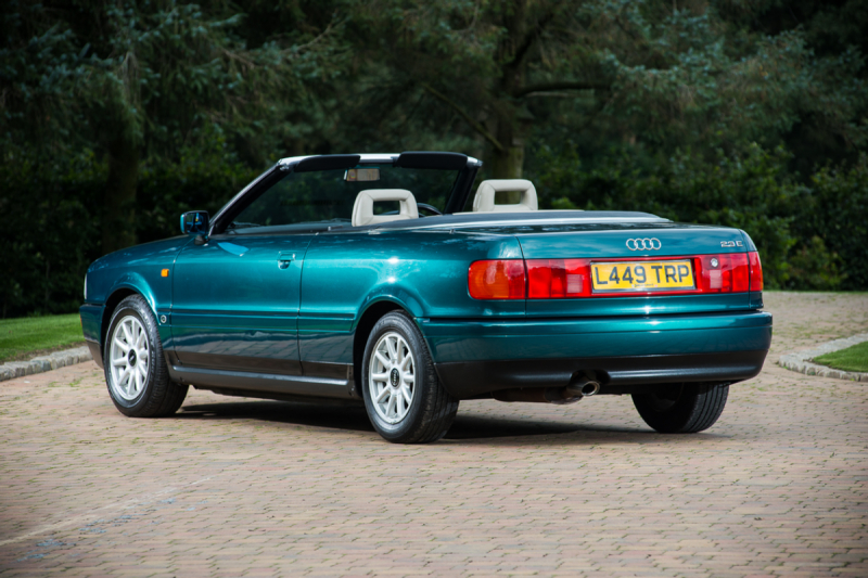 Koninklijk koopje: De Audi 80 Cabriolet van prinses Diana