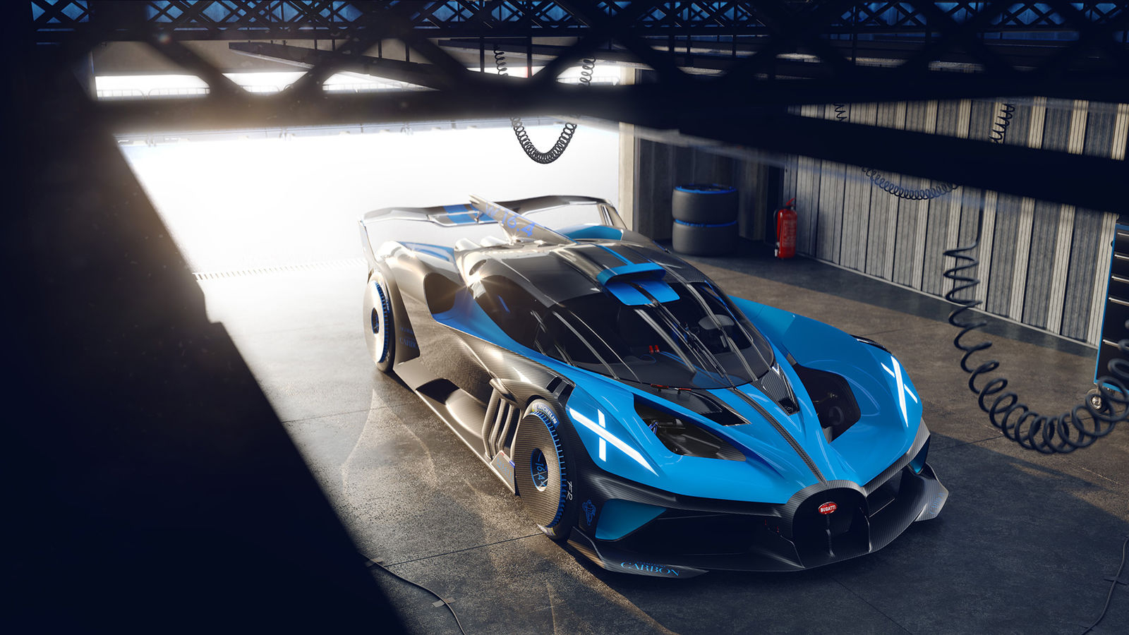 Whoah! Bugatti Bolide heeft 1850 pk en weegt 1240 kg
