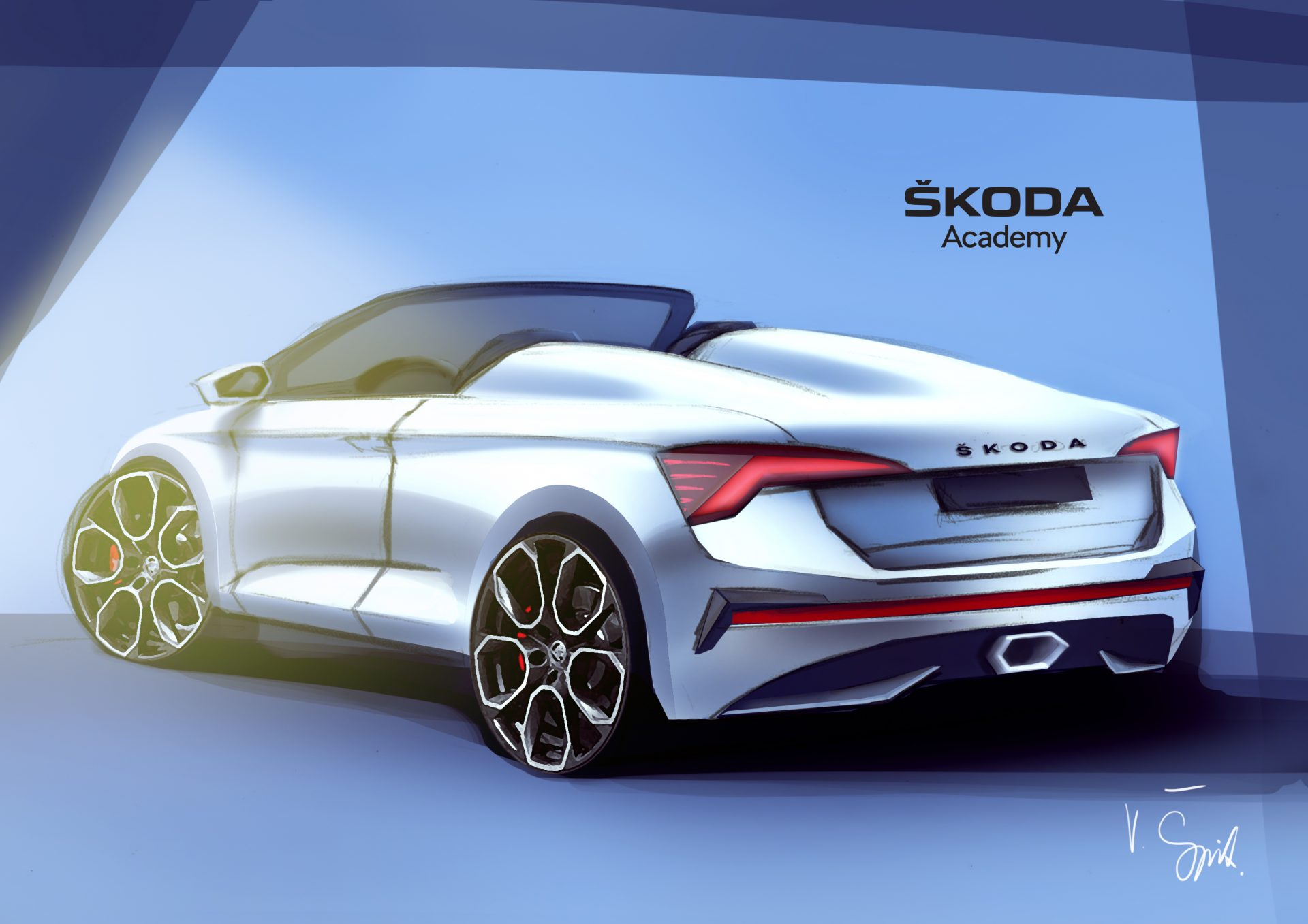 Studenten Skoda Academy werken aan Skoda Scala Spider