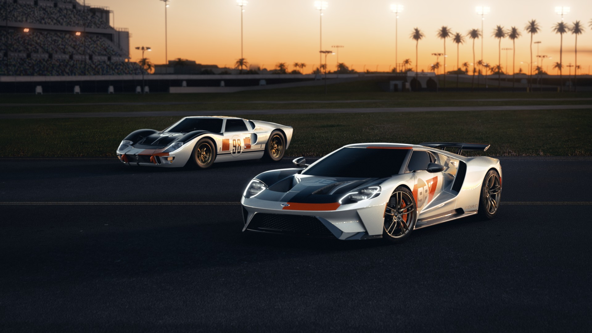 Vierde Ford GT Heritage Edition, want ja ... er is nog meer 'heritage'