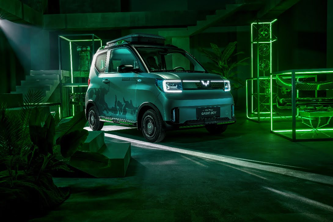 Uitdaging: noem een betere autonaam dan Wuling MINI EV GameBoy Party Sweetheart Edition